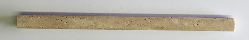 Light (Chiaro / Ivory) Pencil - 3/4" x 12" Image
