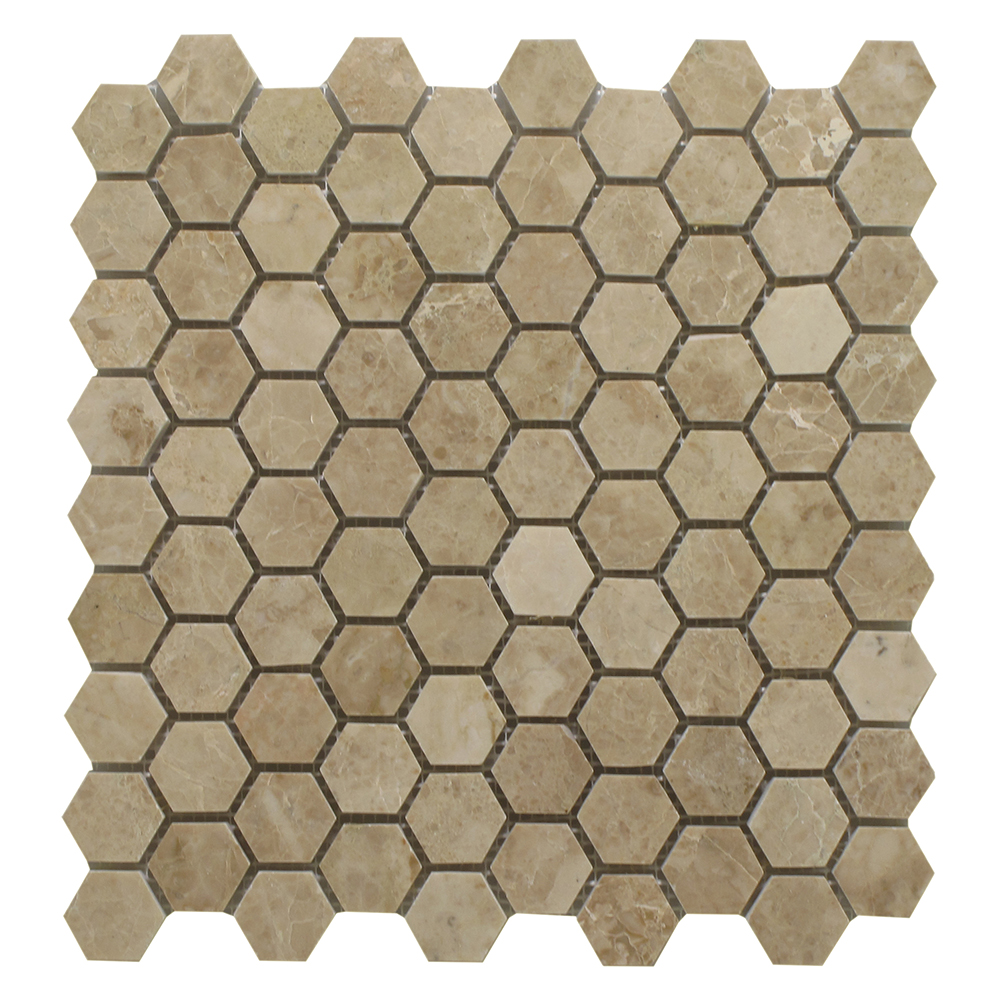 Cappucino Honey Comb - 1"x 1/4" Image