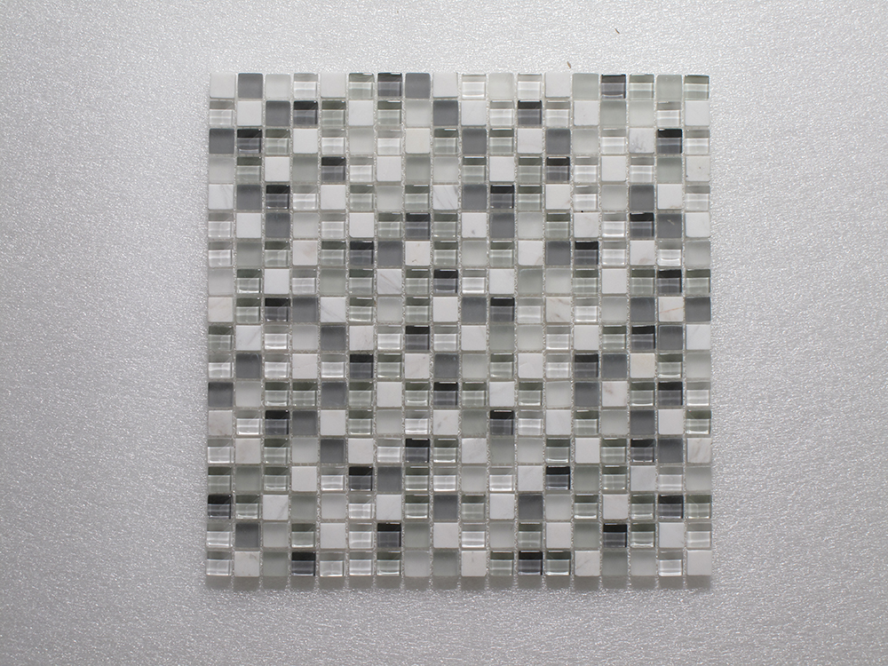 Glass & Stone Blend Square Mosaic MAG 001-SQ Image