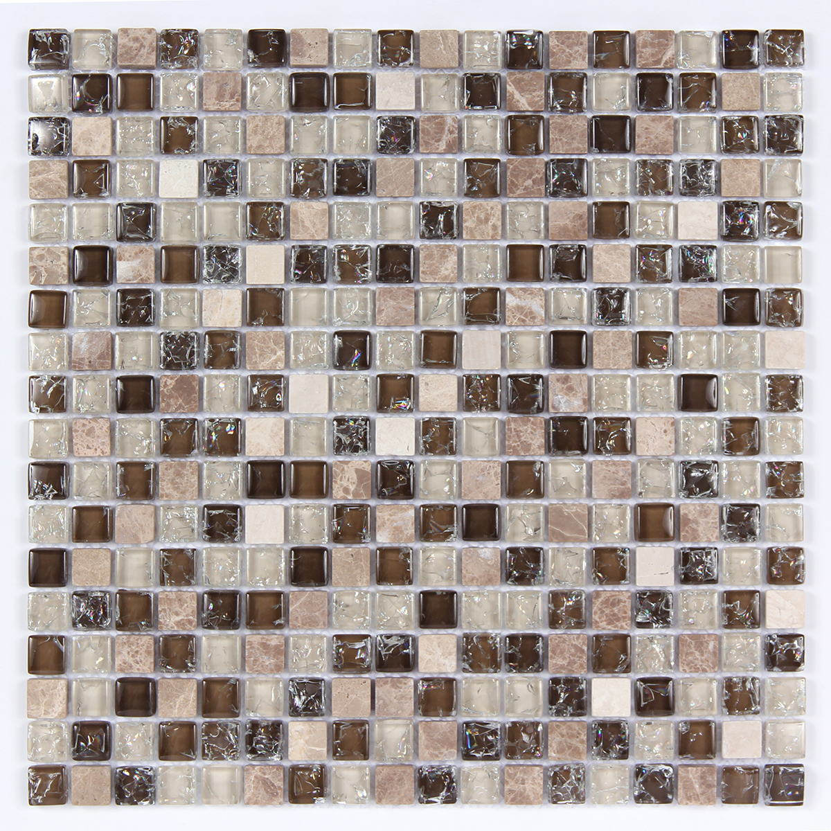 Glass & Stone Blend Square Mosaic MAG 4420-SQ Image