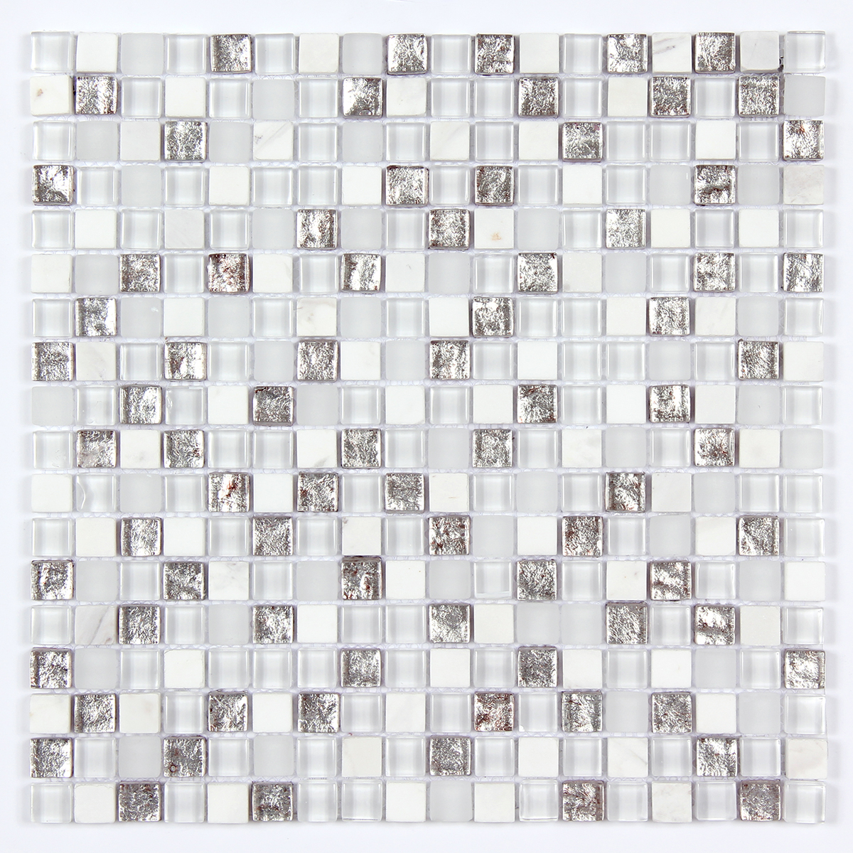 Glass & Stone Blend Square Mosaic MAG 4431-SQ Image